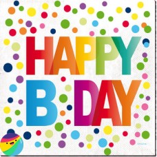 Serviete - Happy B-Day